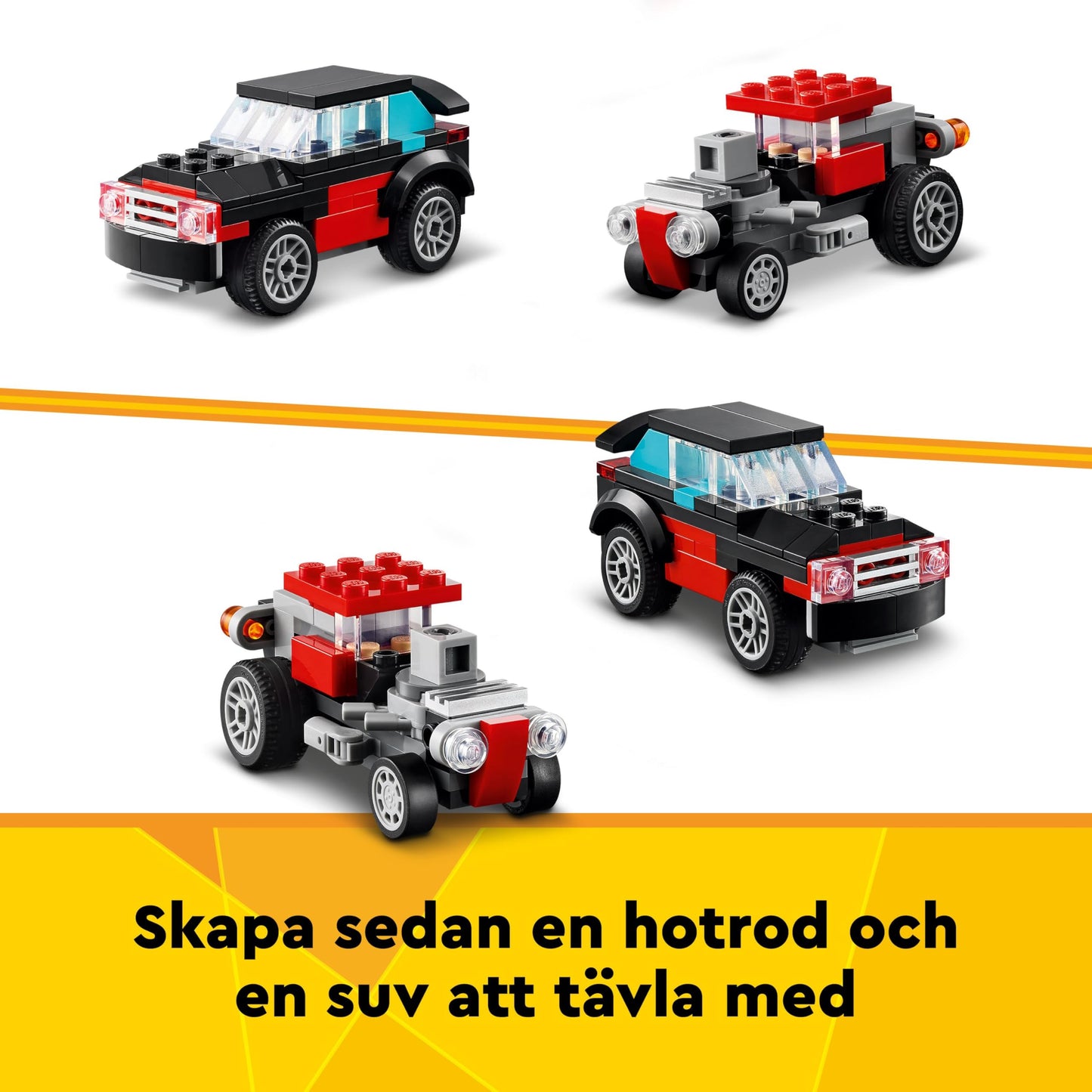 LEGO Creator Flatbed truck helicopter