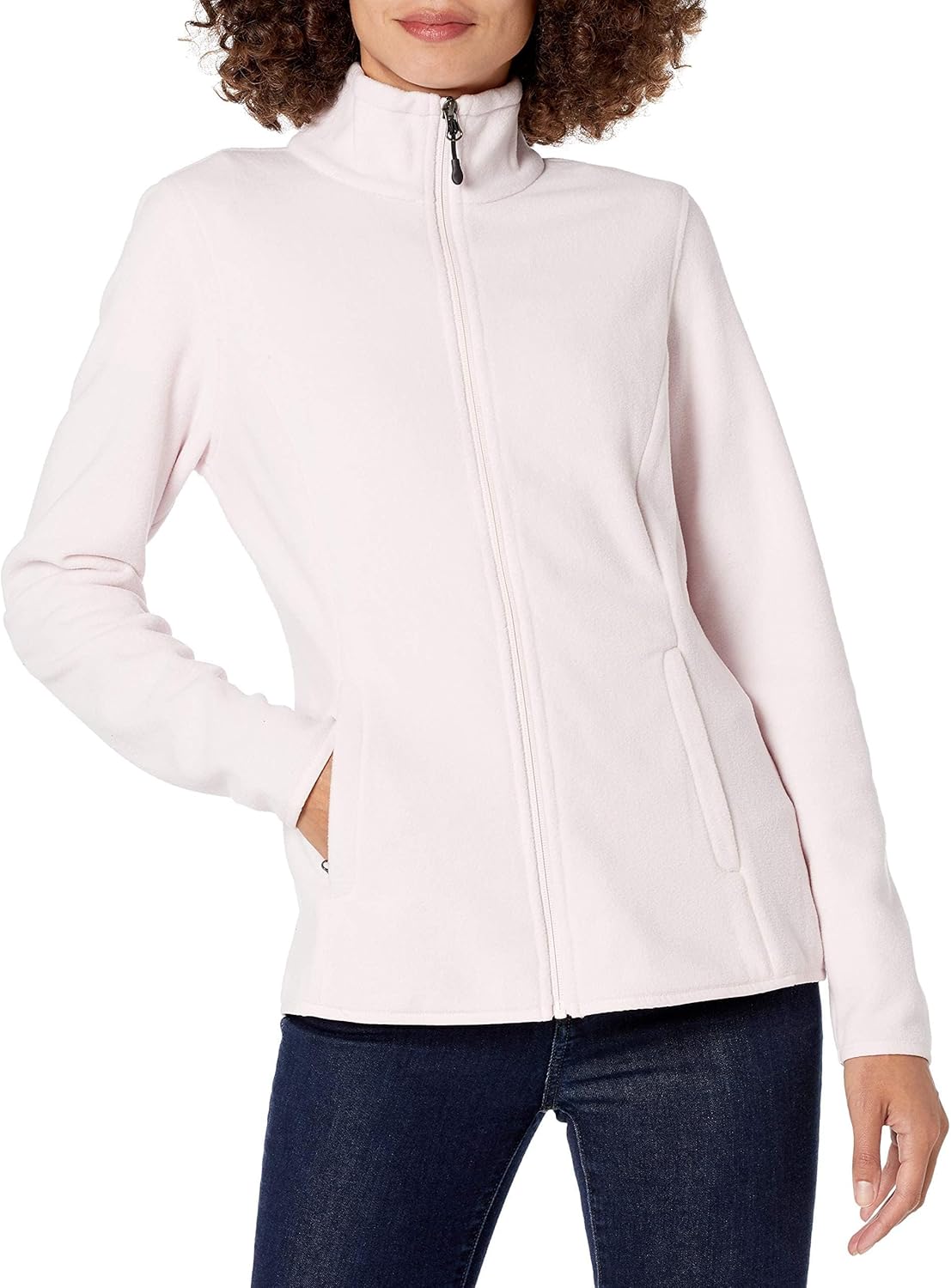 Amazon Essentials women’s classic-fit full-zip polar soft fleece jacket