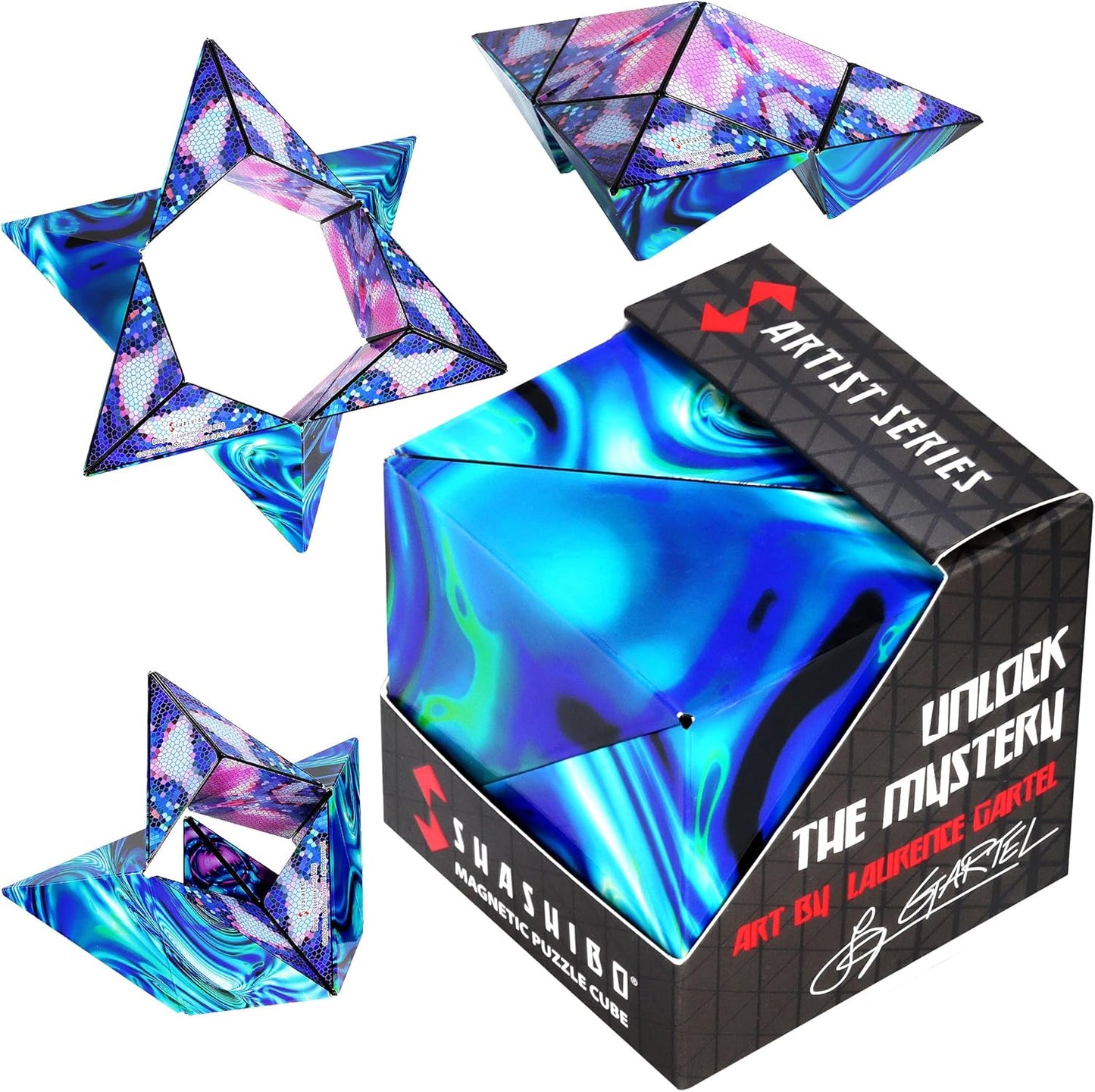 SHASHIBO Shape Changing Box - Award Winning, Patented Fidget Cube