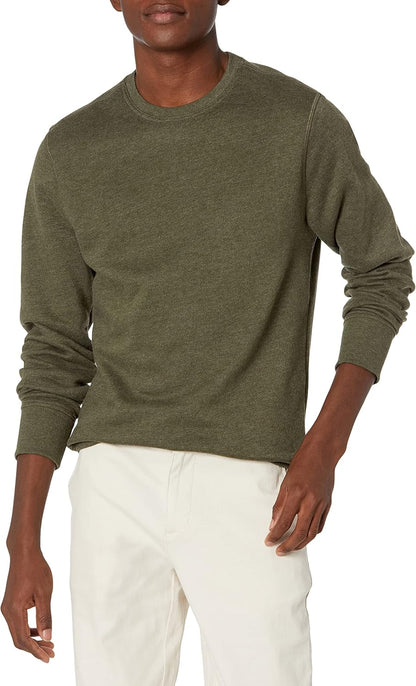 Amazon Essentials men’s crewneck fleece sweatshirt