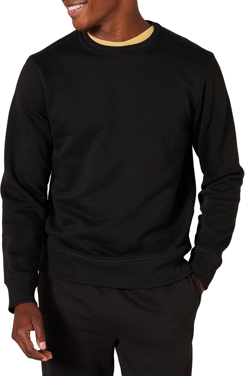 Amazon Essentials men’s crewneck fleece sweatshirt