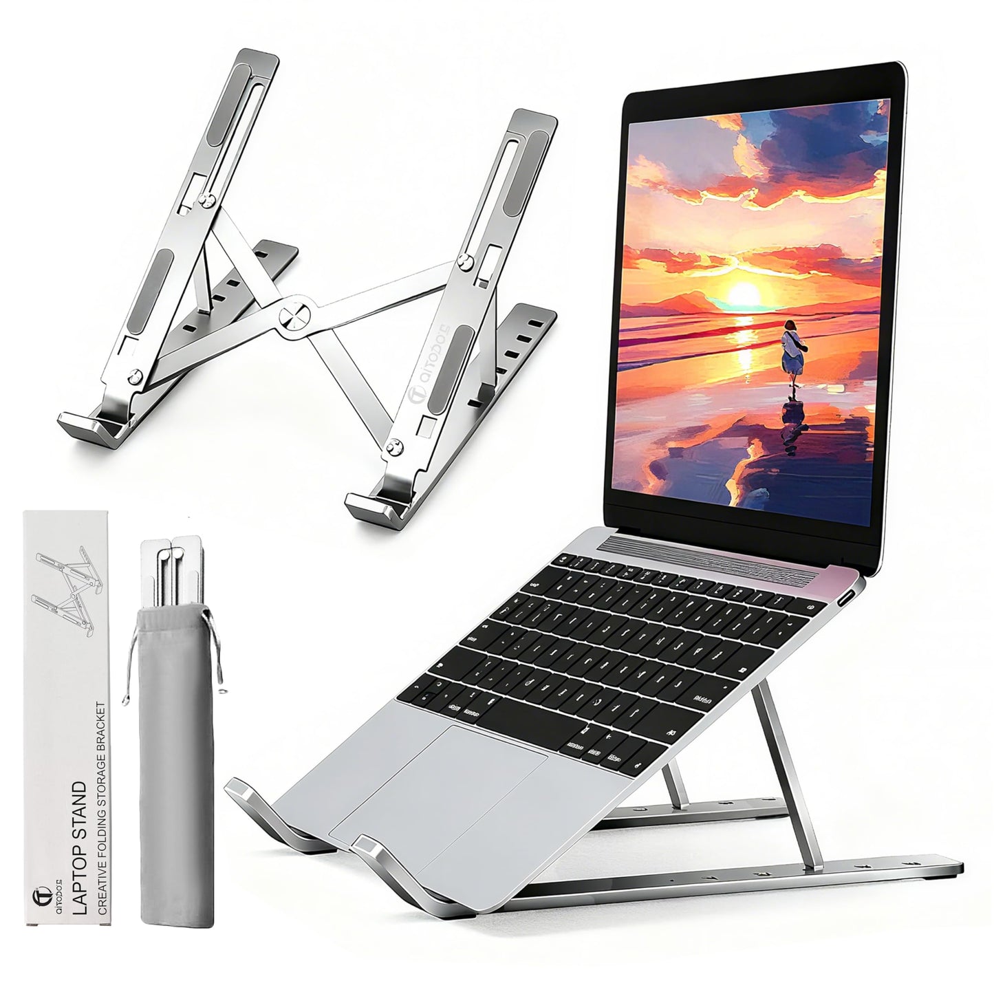 AiTodos® Laptop stand alumnium