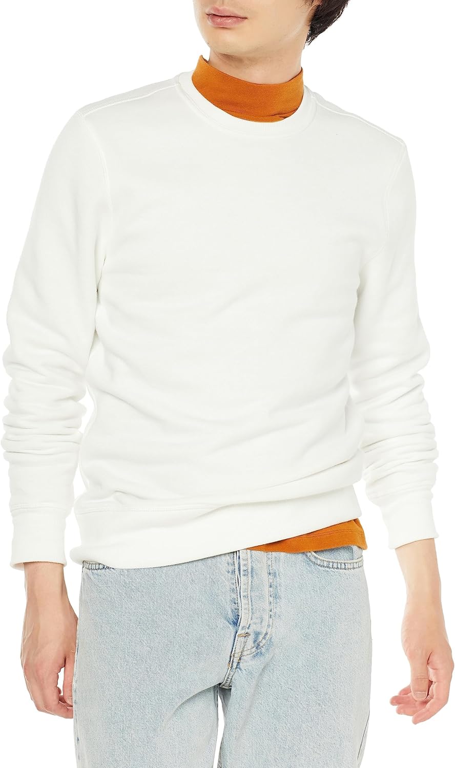 Amazon Essentials men’s crewneck fleece sweatshirt