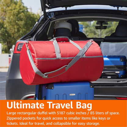 Amazon Essentials Duffel Bag, navy-blue, Large Duffel Bag