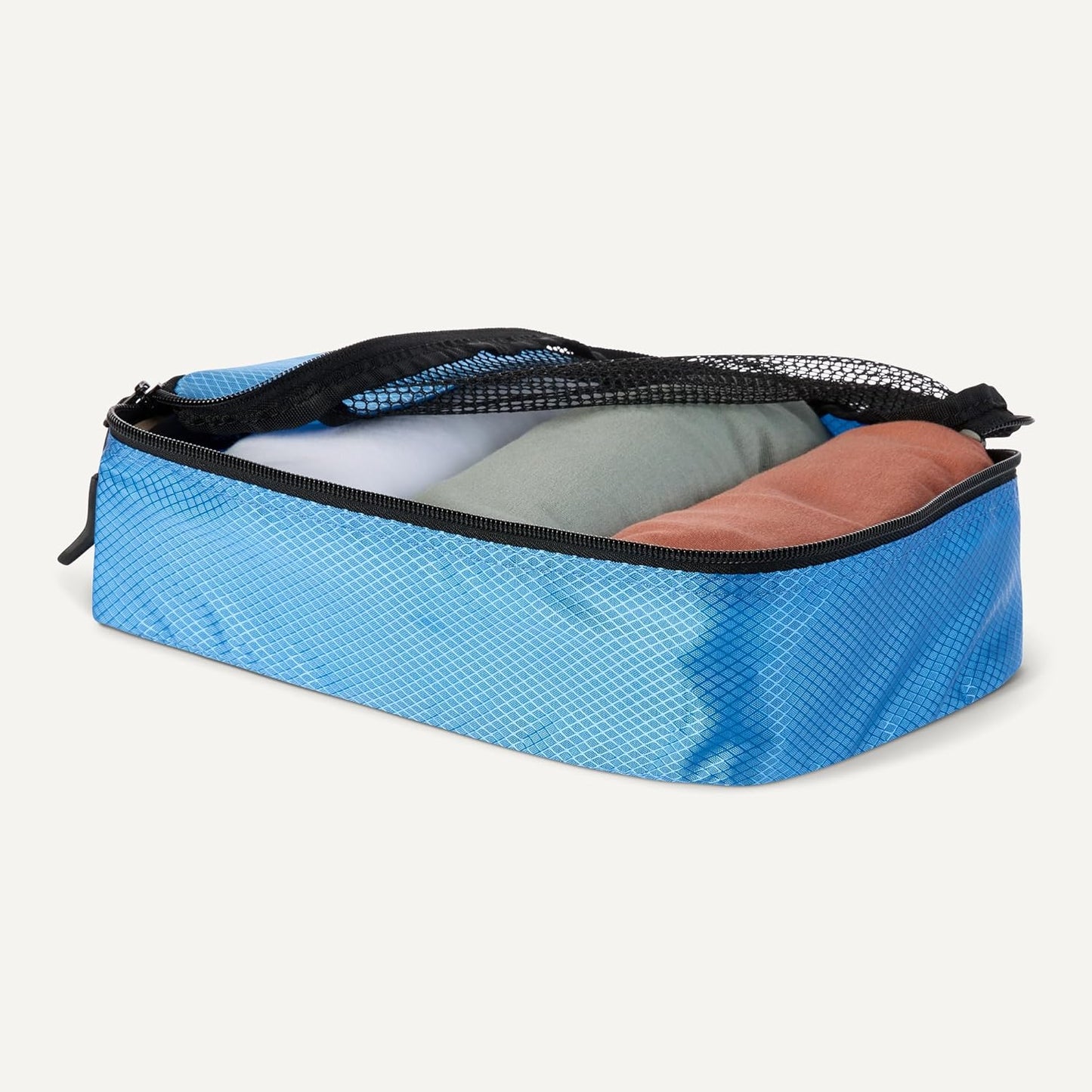 Amazon basics large clothing bags, all grey, M, Pack of 4 x M