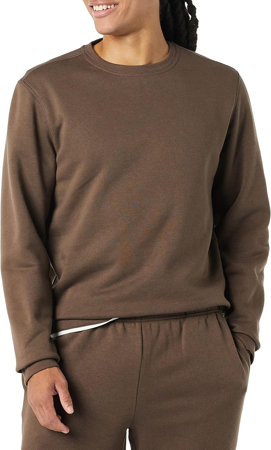 Amazon Essentials men’s crewneck fleece sweatshirt