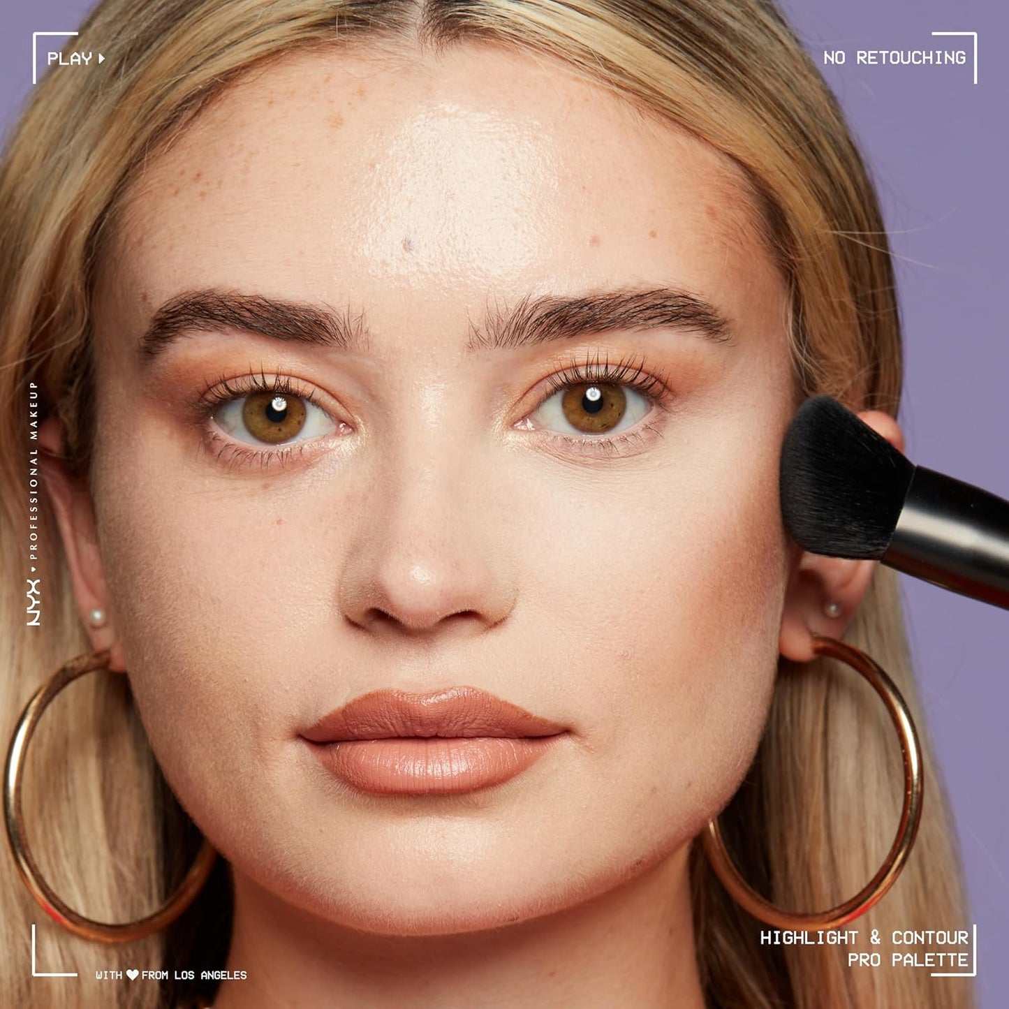 NYX PROFESSIONAL MAKEUP, Highlight & Contour Pro Palette, Powder Contour Kit