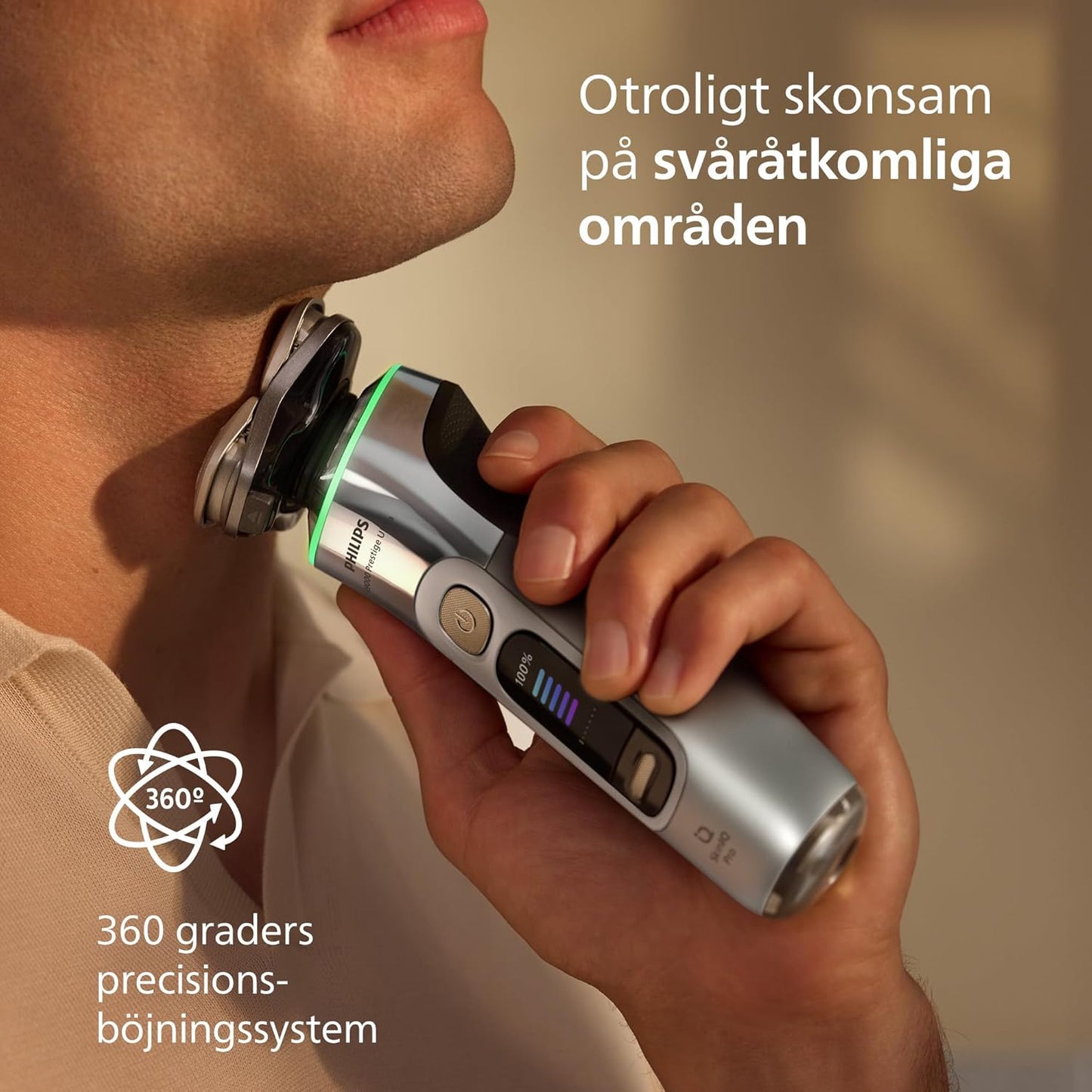 Philips shaver i9000 Prestige Ultra Electric Shaver for Wet and Dry