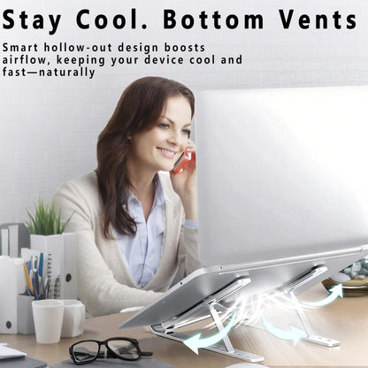 AiTodos® Laptop stand alumnium