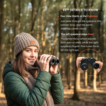 Hontry Binoculars for Adult and Kids