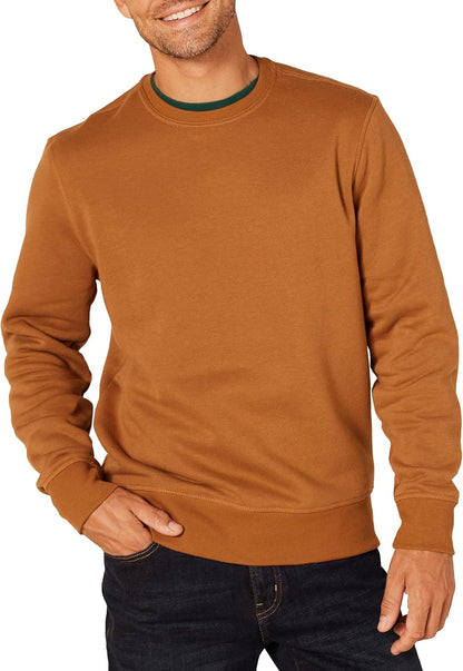 Amazon Essentials men’s crewneck fleece sweatshirt