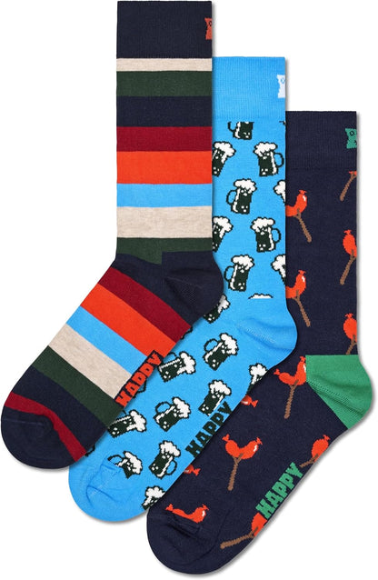 Happy Socks - Hamburgers, Pizzas, Sausages, Ice Cream and Beer