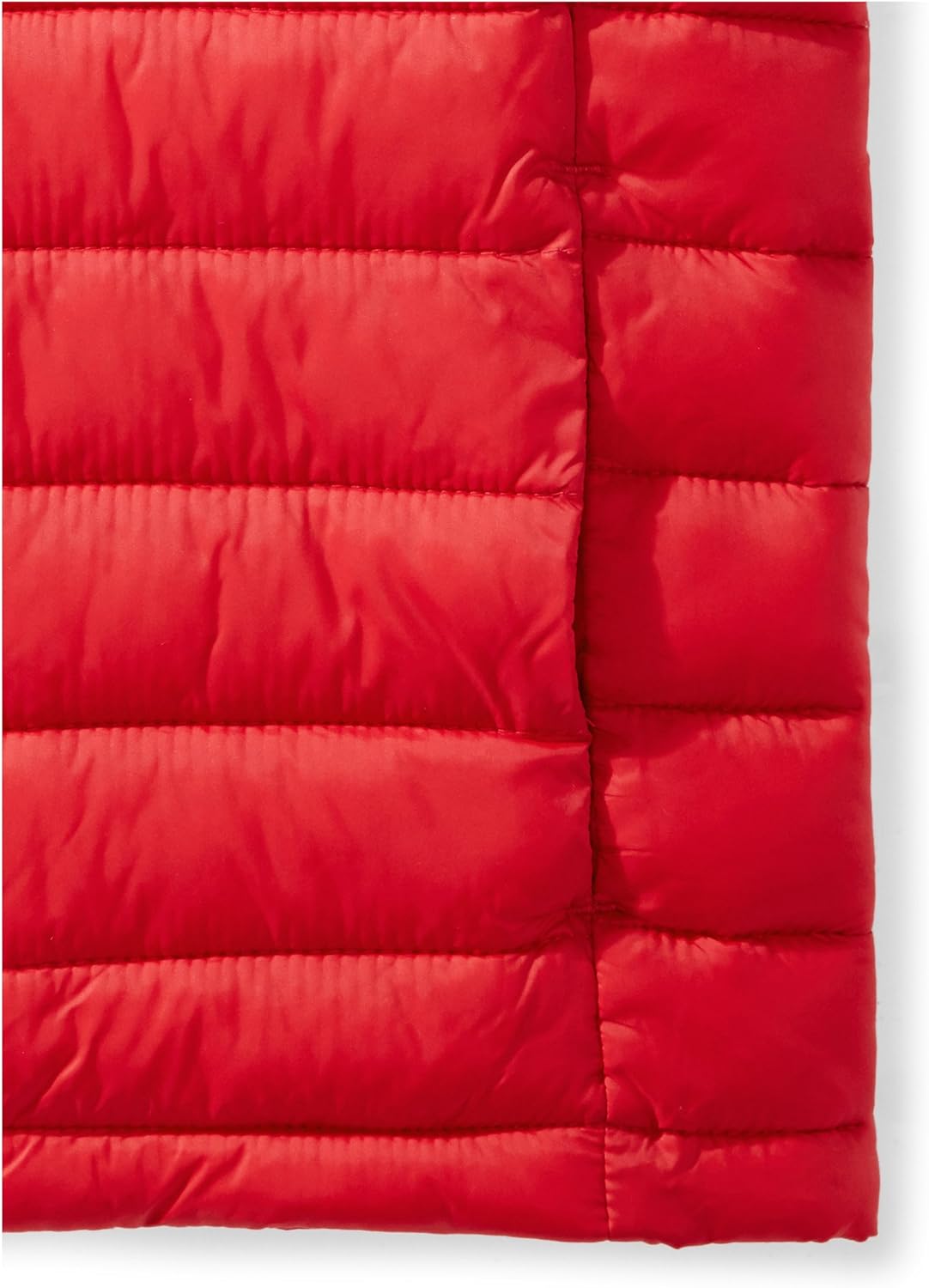 Amazon Essentials boys’ lightweight water-resistant packable puffer vest with hood