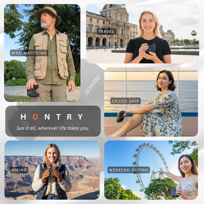 Hontry Binoculars for Adult and Kids