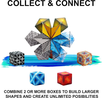 SHASHIBO Shape Changing Box - Award Winning, Patented Fidget Cube