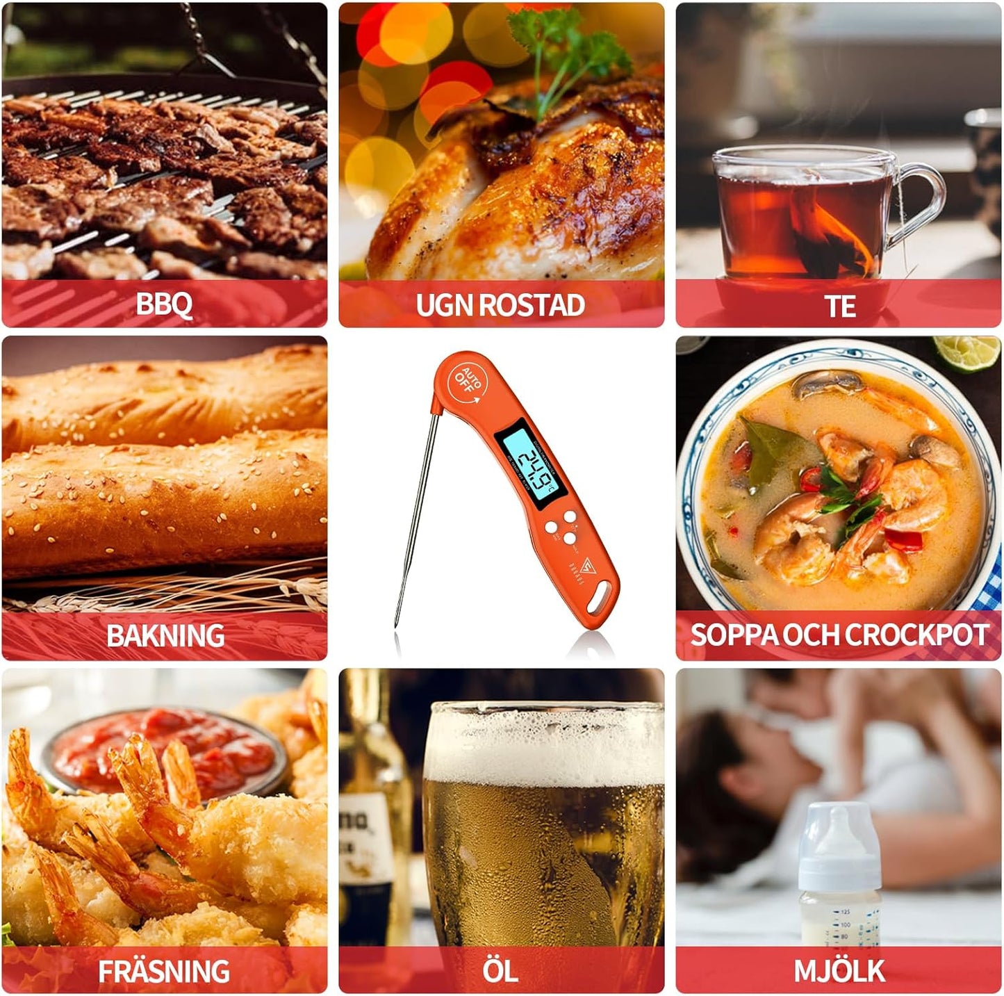 Meat Thermometer Digital