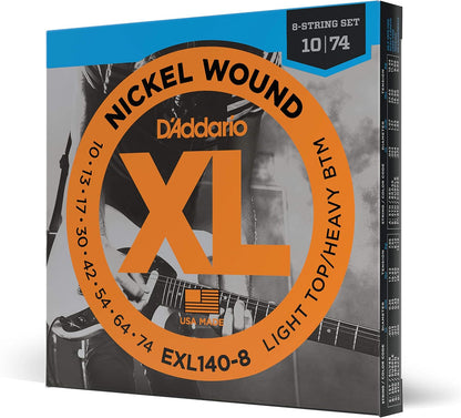 D'Addario Guitar Strings - XL Nickel Electric Guitar Strings - EXL110-3D