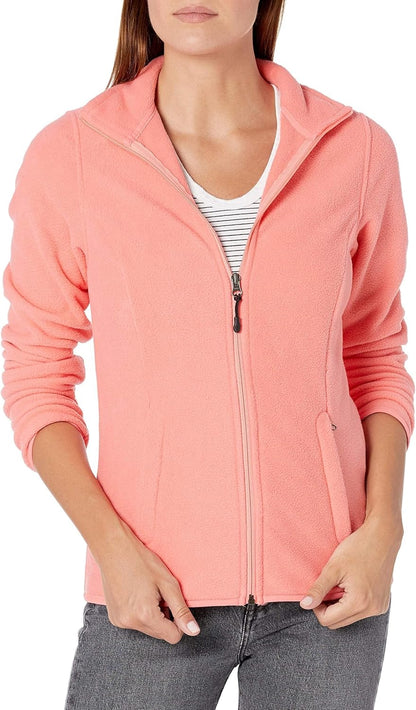 Amazon Essentials women’s classic-fit full-zip polar soft fleece jacket
