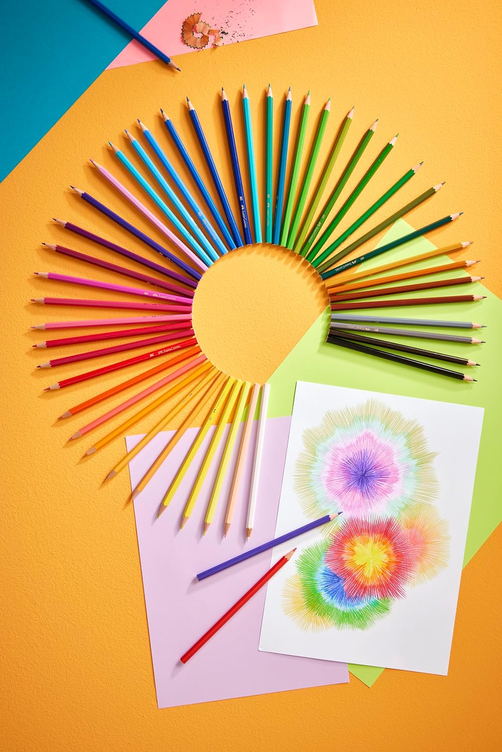 Faber-Castell Colour Pencils (Pack of 60)