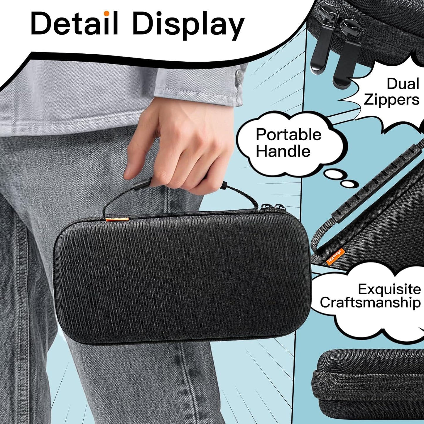 JETech organiser for Nintendo Switch 2 (2025) 7,9 inch