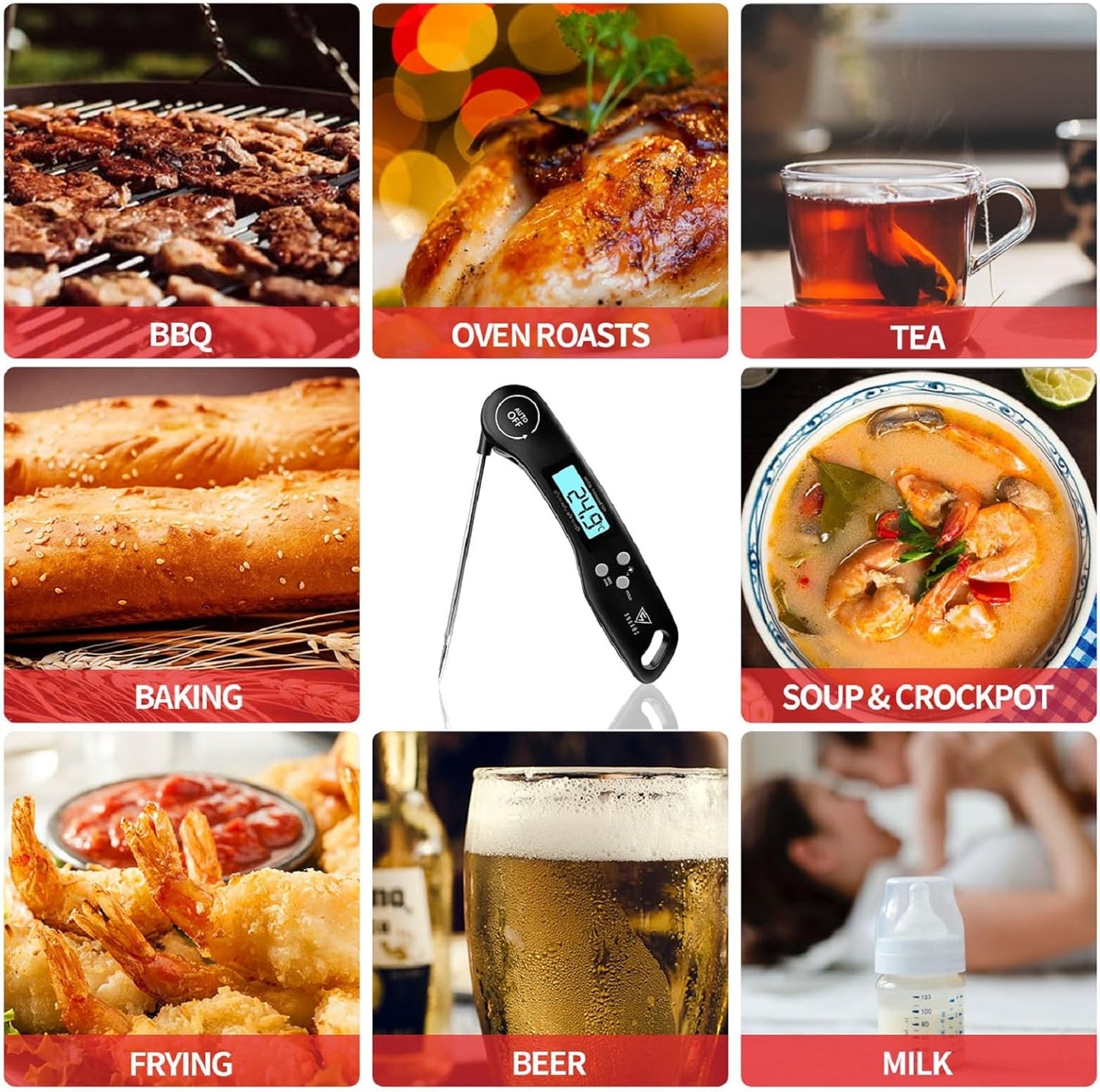 Meat Thermometer Digital