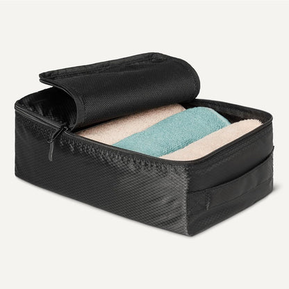 Amazon basics large clothing bags, all grey, M, Pack of 4 x M