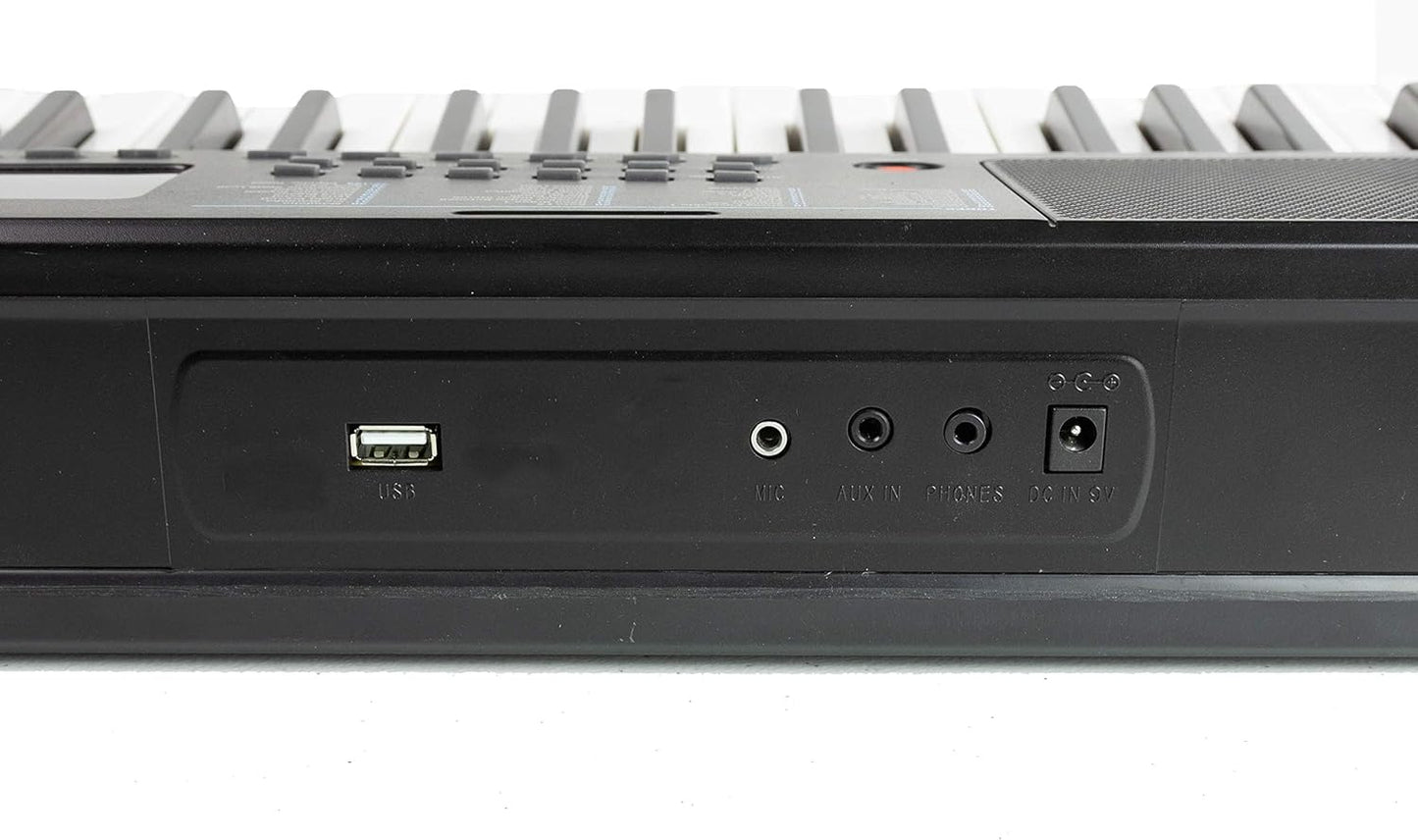 RockJam RJ361 61-Key Keyboard Piano with Sheet Music