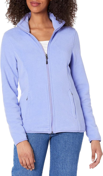 Amazon Essentials women’s classic-fit full-zip polar soft fleece jacket