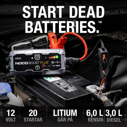 NOCO Boost Plus GB40 (1000A, 12V)