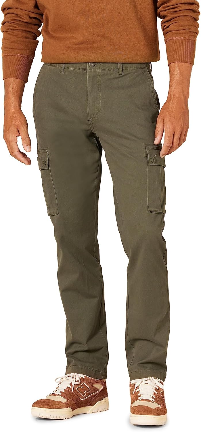 Amazon Essentials men’s stretch slim-fit cargo pants