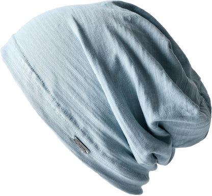 CHARM unisex beanie, 100% cotton summer hat, thin, lightweight, sweat-absorbent