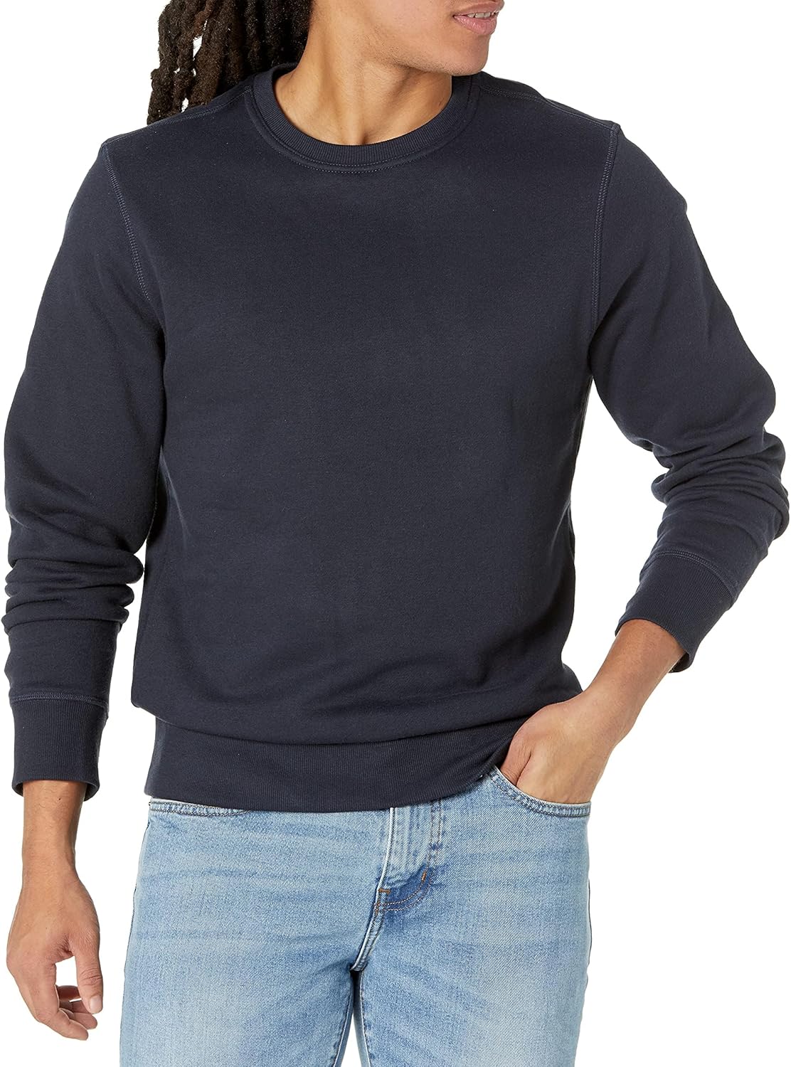 Amazon Essentials men’s crewneck fleece sweatshirt