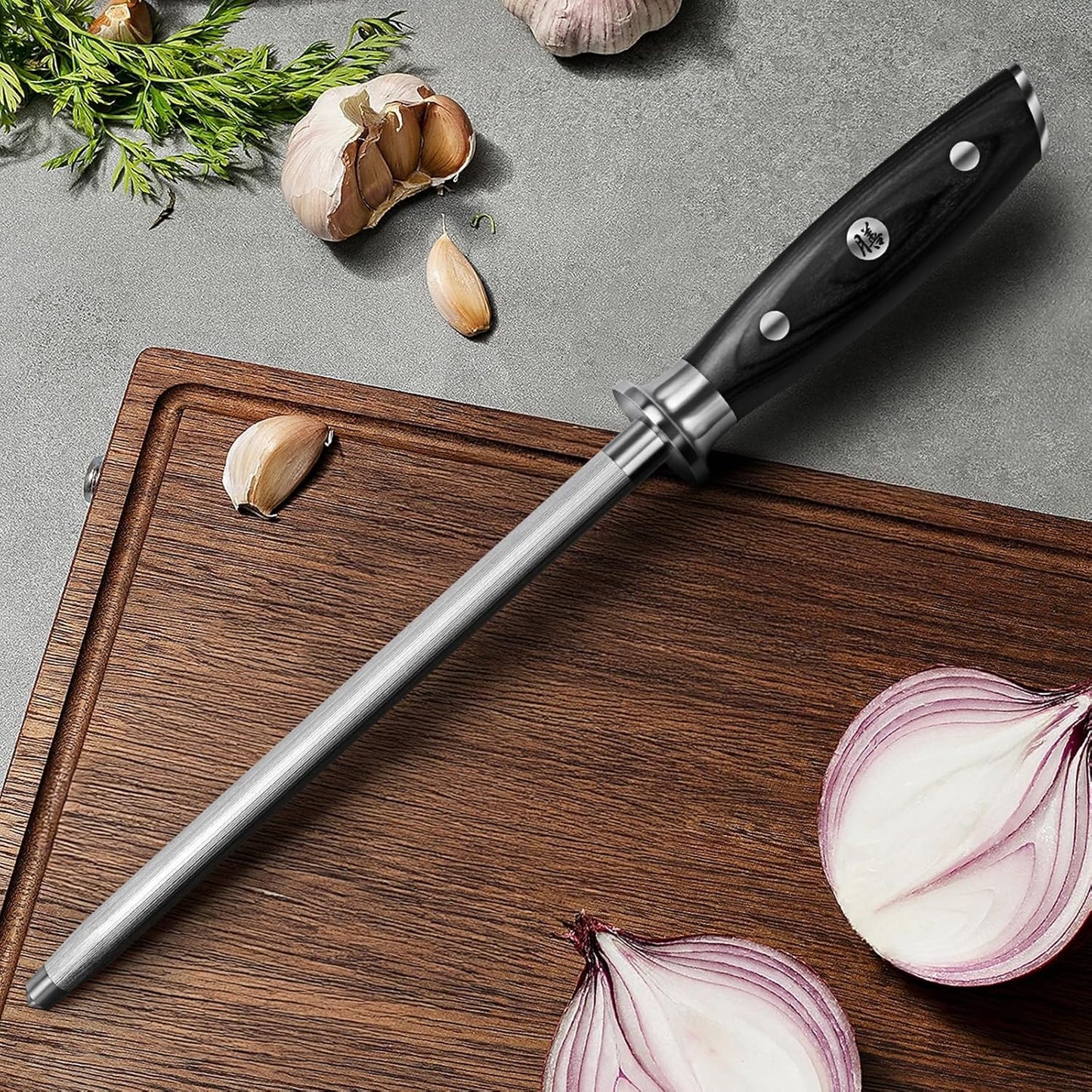 SHAN ZU Kitchen Knives 3 pieces (200mm, 153mm, 95mm)