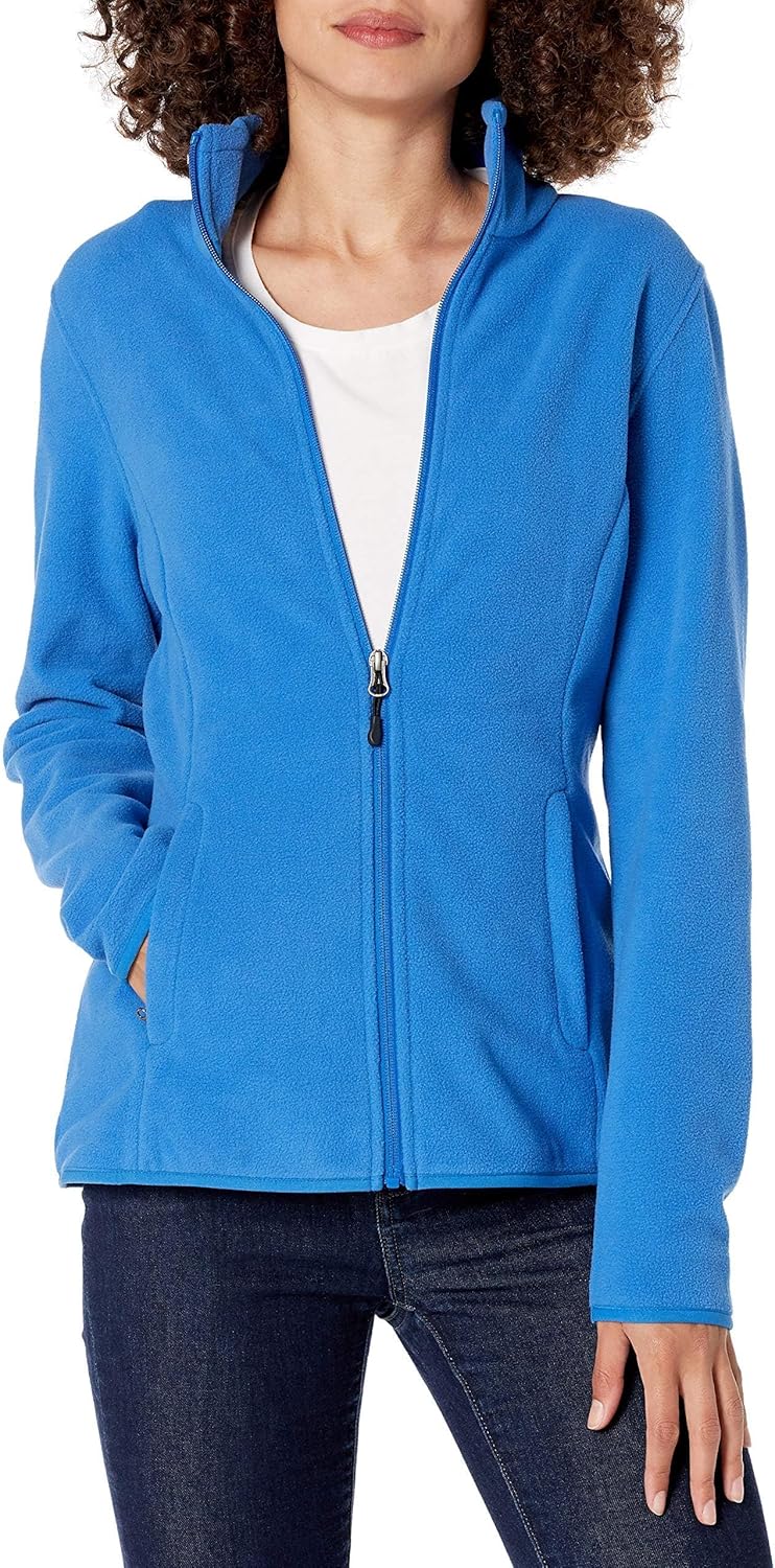 Amazon Essentials women’s classic-fit full-zip polar soft fleece jacket