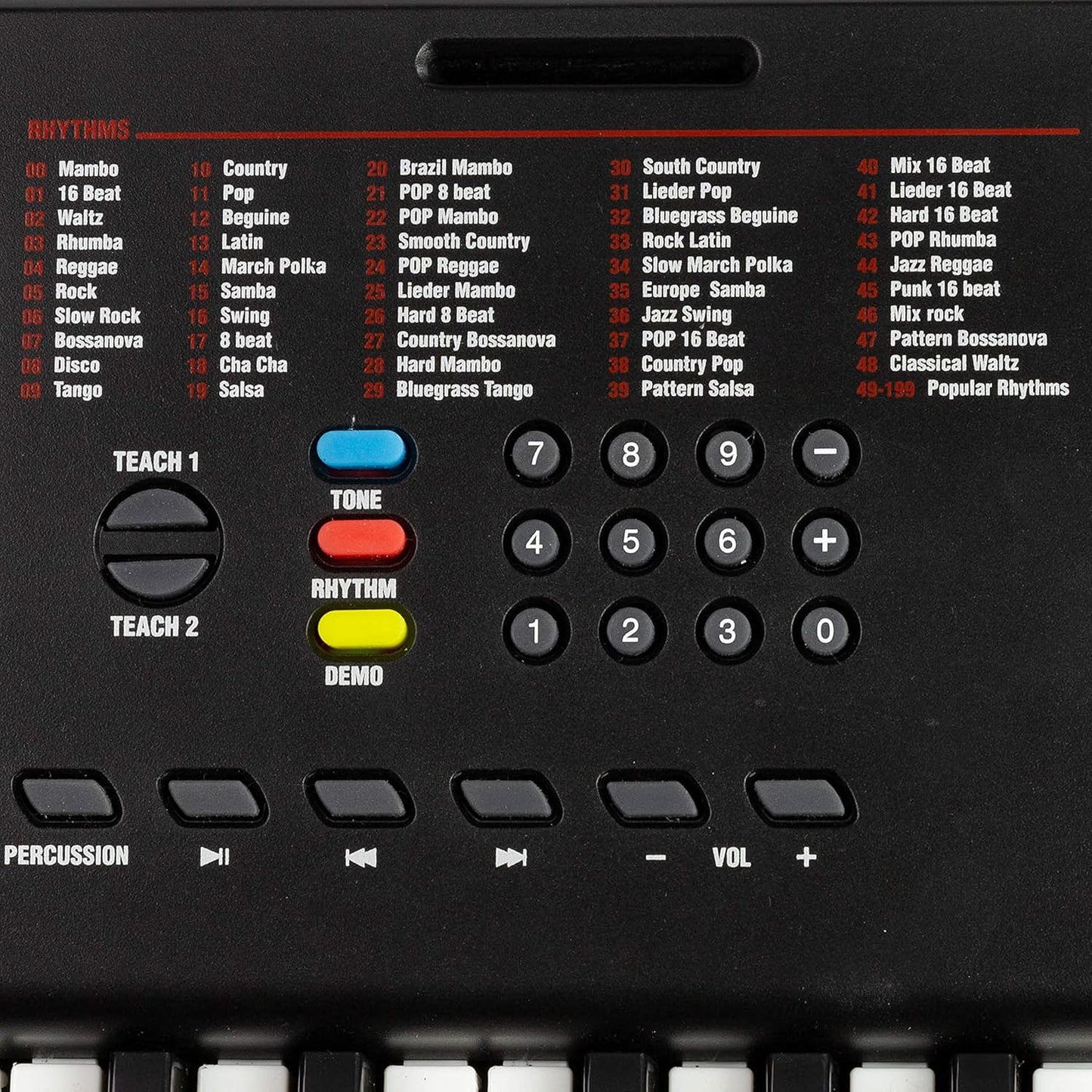 RockJam RJ361 61-Key Keyboard Piano with Sheet Music