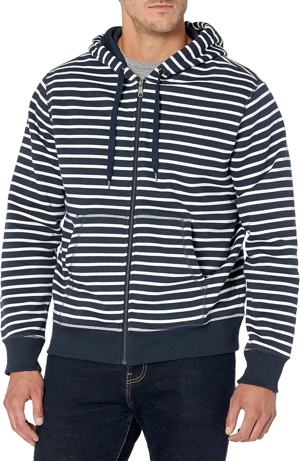 Amazon Essentials men’s full-zip fleece jacket