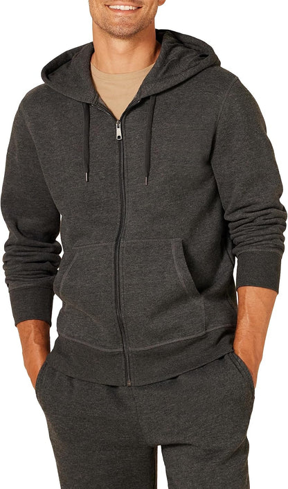 Amazon Essentials men’s full-zip fleece jacket
