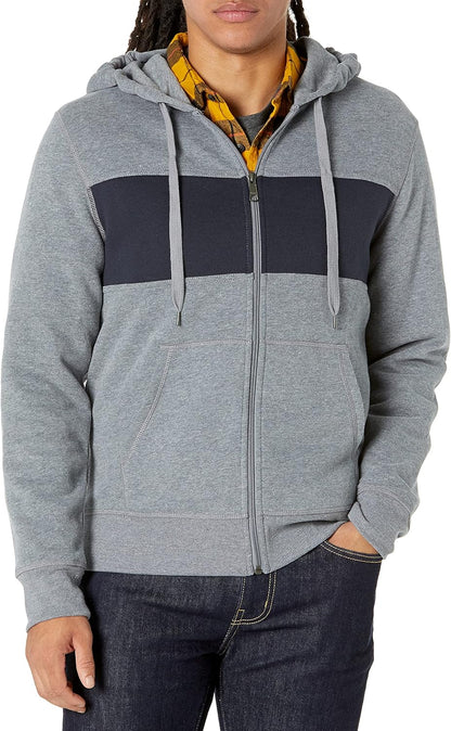 Amazon Essentials men’s full-zip fleece jacket